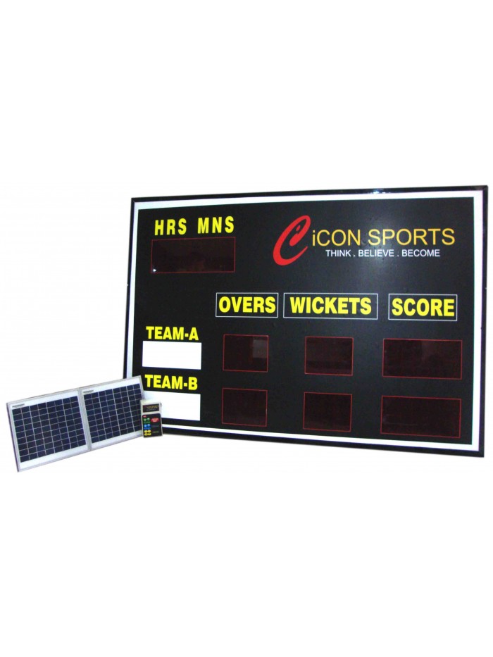 Solar Cricket/ Aussie Rules LED Scoreboard