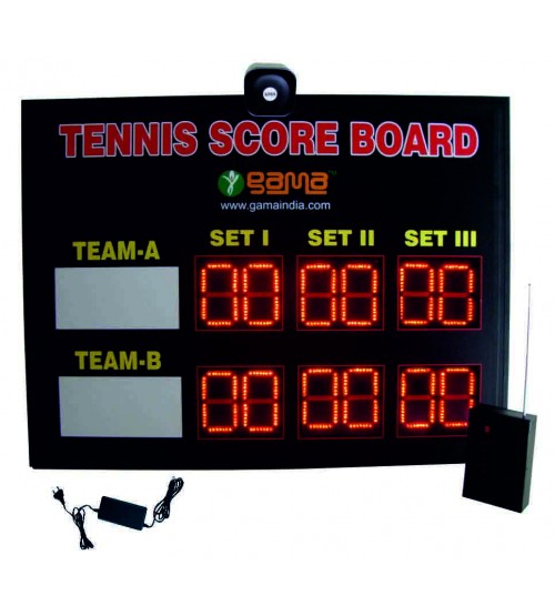 Tennis Scoreboard Set of 3