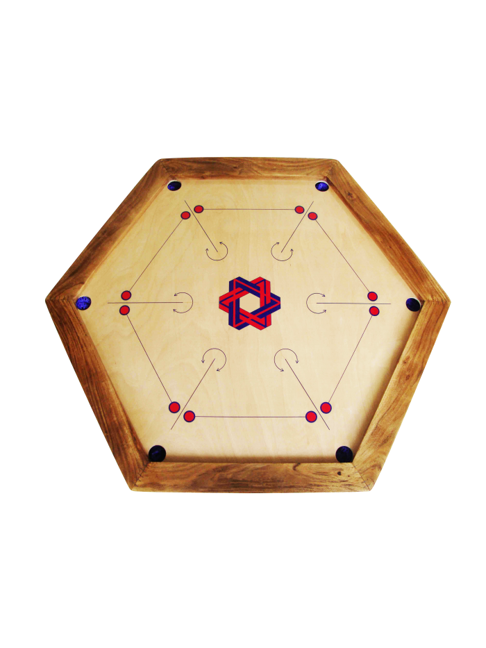 Carrom Board Hexagon Tournament
