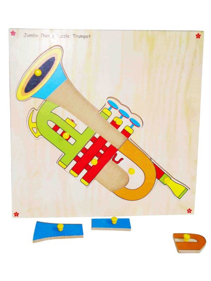 Wooden Trumpet Puzzle