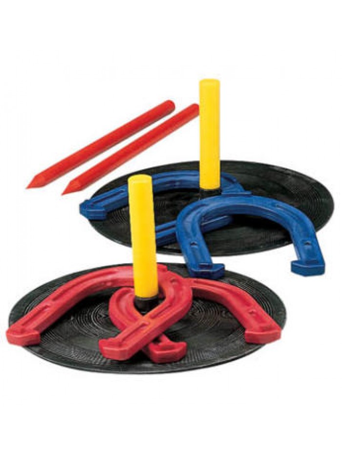 Plastic Horse Shoes Set