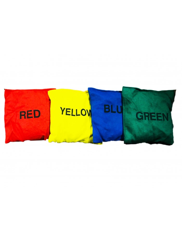 Cotton Bean Bags (From 80gm to 100gm of each) with Color Name Printing