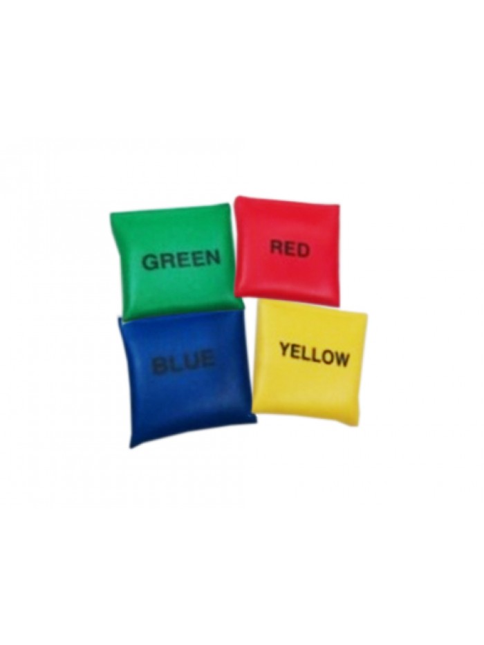 PU Fabric Bean Bags (From 80gm to 100gm of each) with Color Name Printing