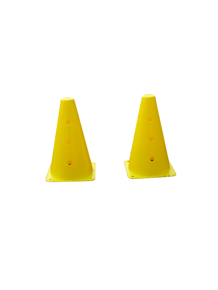 Vinyl cones with holes