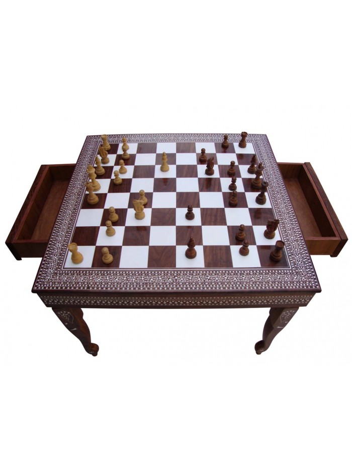 Square Chess with Drawer