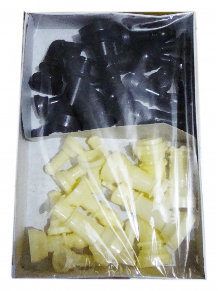 Ivory Chess Men Set in PVC