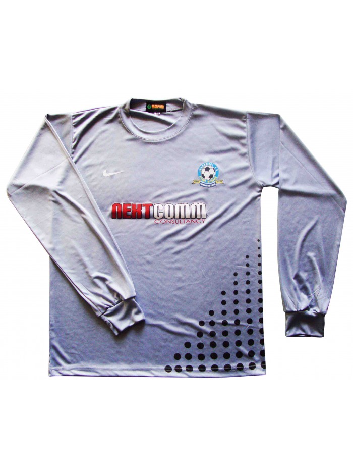 Football Goal Keeper Jersey Long Sleeves front Sublimation