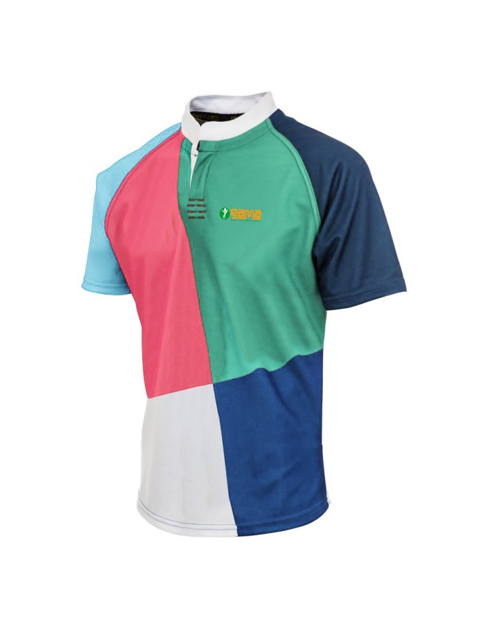 PMC Full Sublimation T-shirt (Grandad Collar)