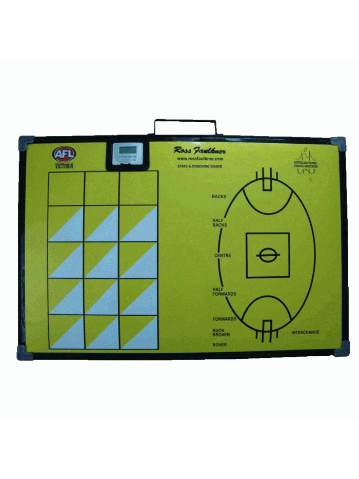 Football Stats & Coaching Board with Timer