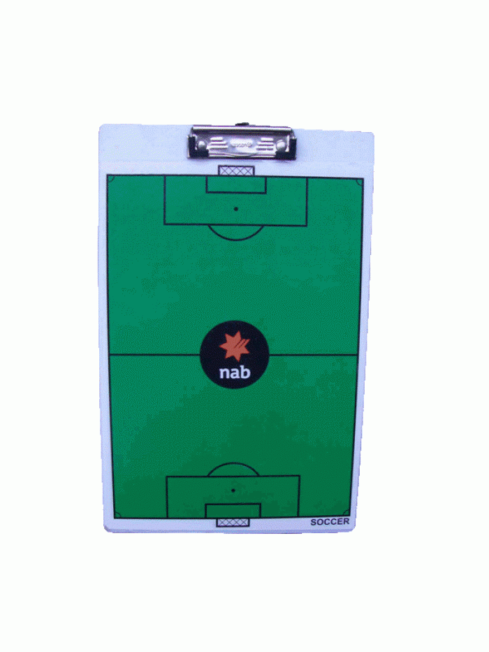 NAB Soccer Clip Board