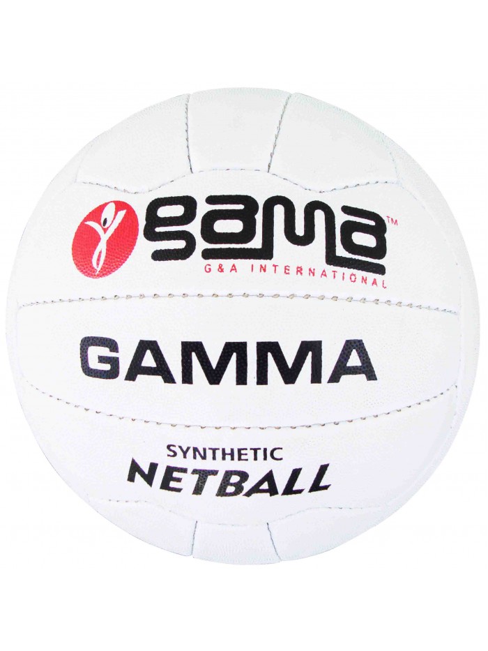 Netball Gamma, Synthetic pimpled rubber grade III, 18 panels, 3 ply