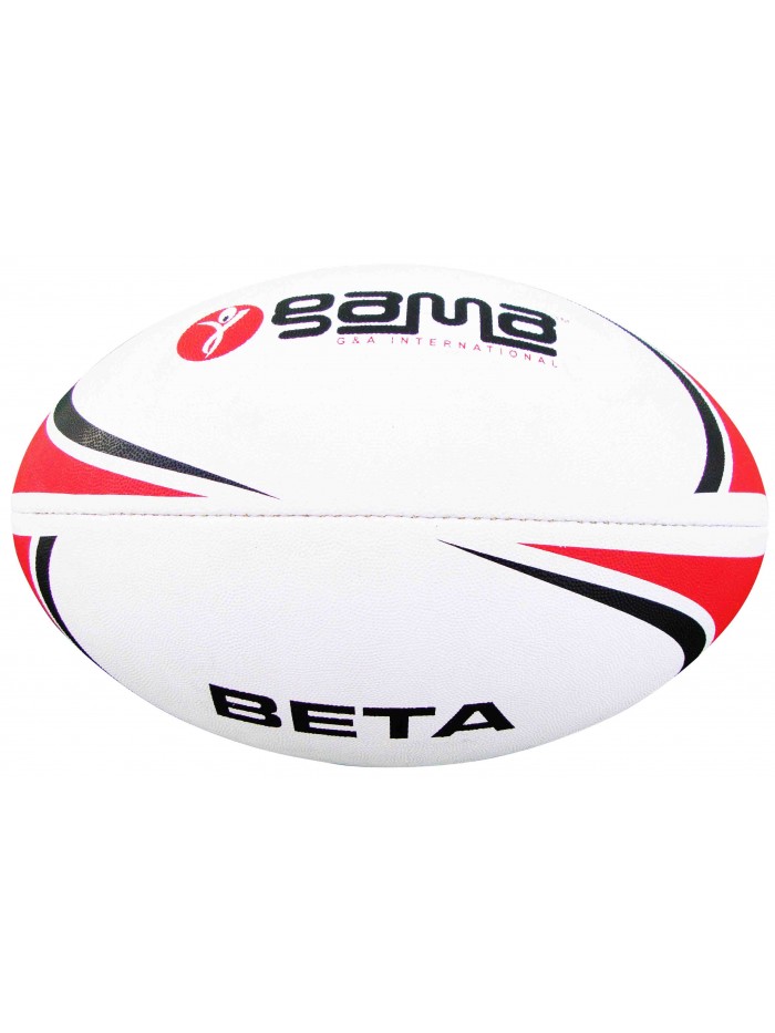 Rugby Ball Beta, Synthetic Pimpled Rubber Grade II, 4 Panel, 3ply