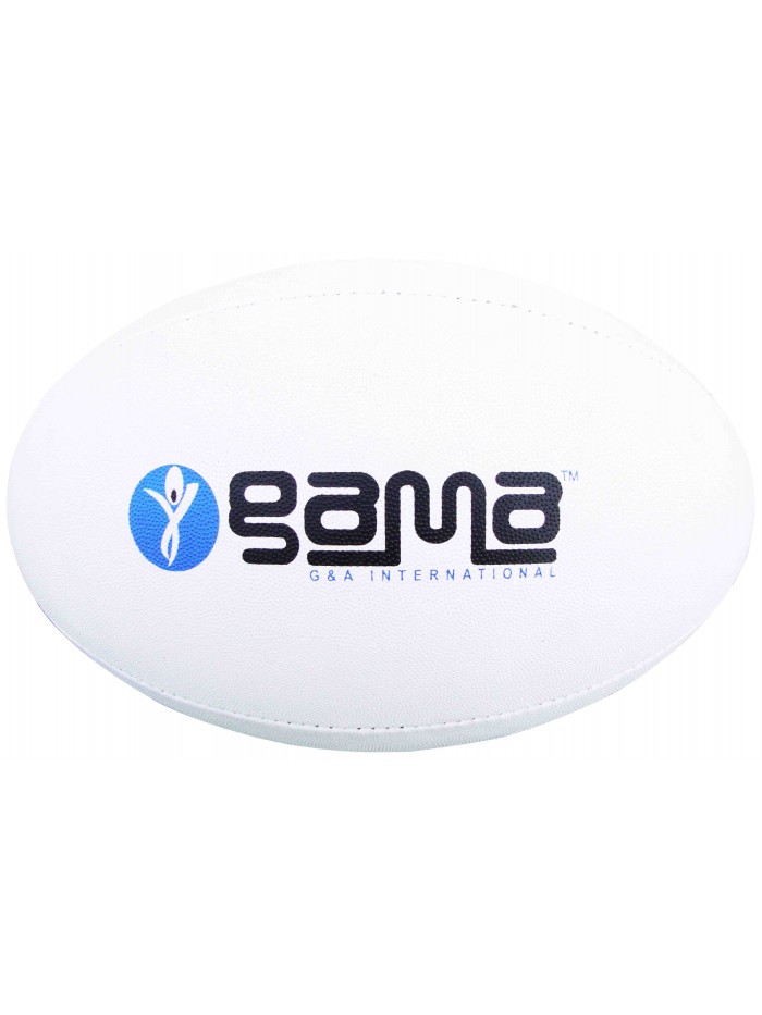 Rugby Ball Gamma, Synthetic Pimpled Rubber Grade III, 4 Panel, 3 ply