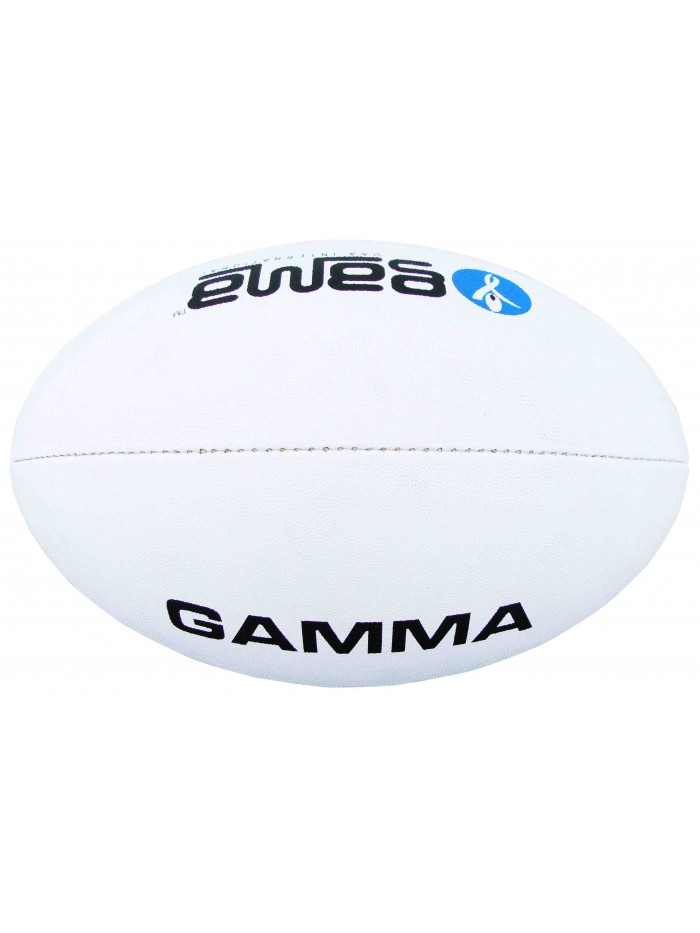 Rugby Ball Gamma, Synthetic Pimpled Rubber Grade III, 4 Panel, 3 ply