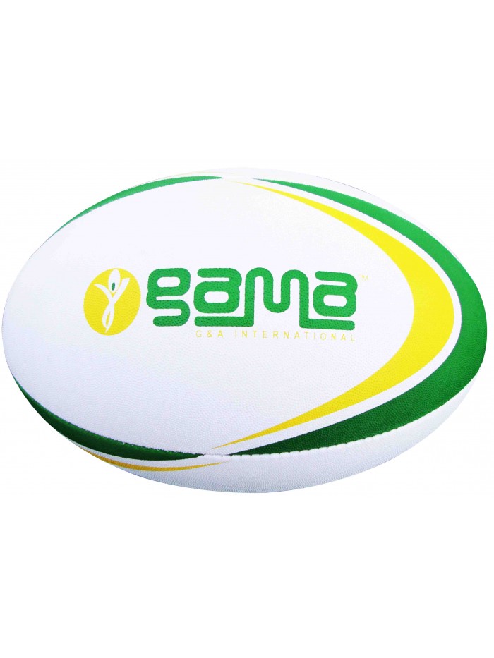 Rugby Ball Alpha, Synthetic Pimpled Rubber Grade I, 4 ply, 4 Panel