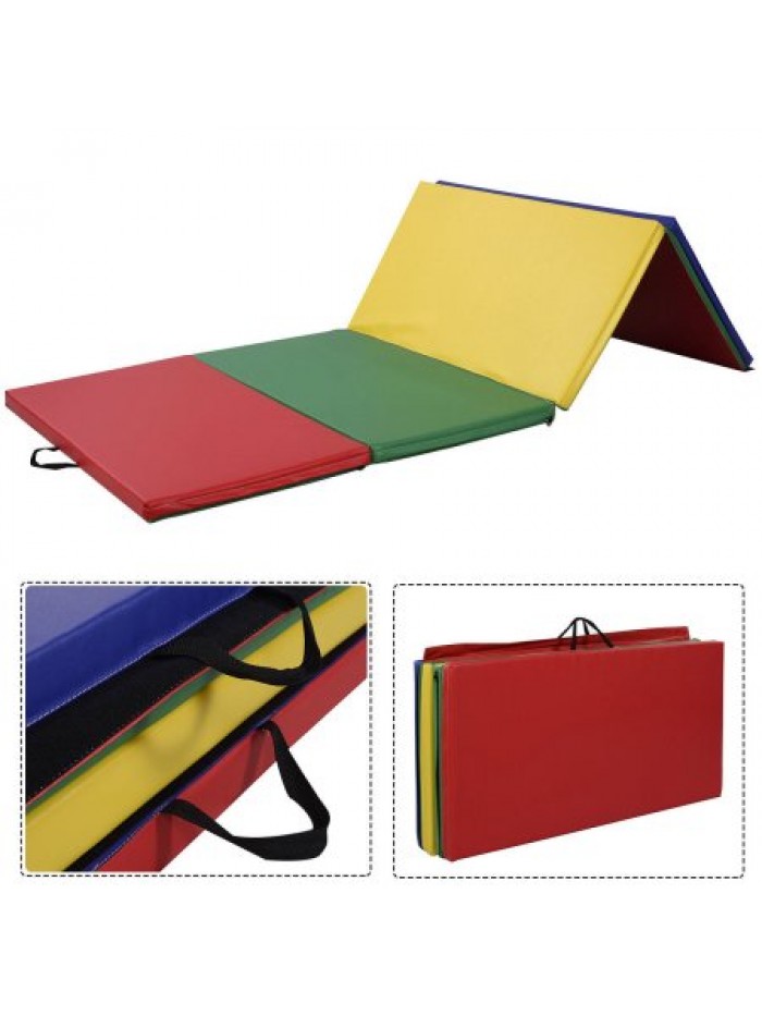 Gymnastics Mat Gym Folding 4 Panel 