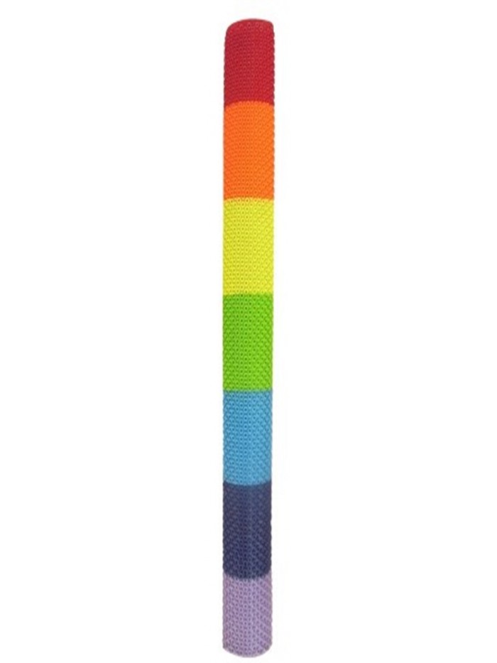 Rainbow Crown Bat Grip (Full Octopus Design in Rainbow Colors)