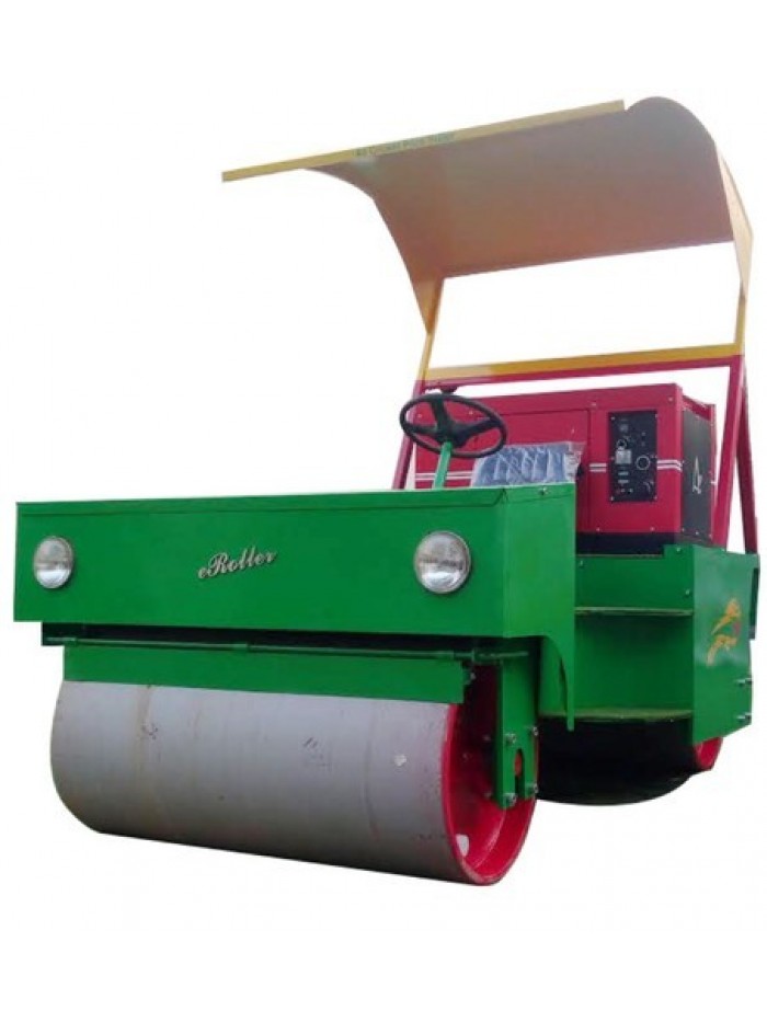 Cricket Pitch Diesel cum Electric Roller (1.5 Ton Capacity) (Can be Operated in Diesel and Electric mode Resulting in huge savings in Maintenance and Running Cost)