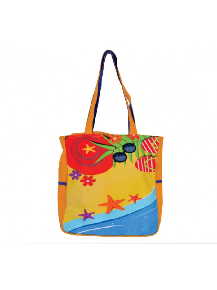 Beach Print Small Sized Bag